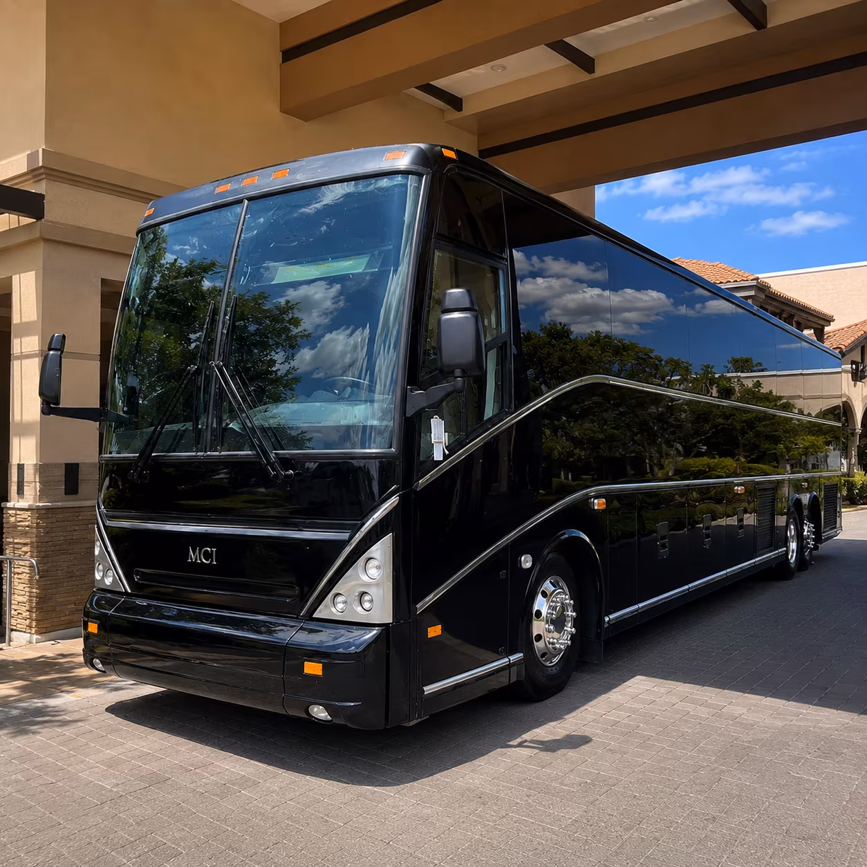 bus rentals for orlando area government agency staff shuttles and commuter routes