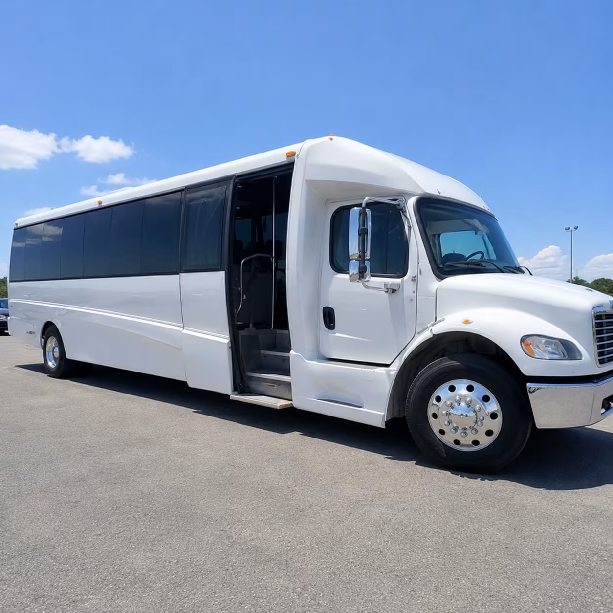 corporate and employee shuttle buses across the orlando metro