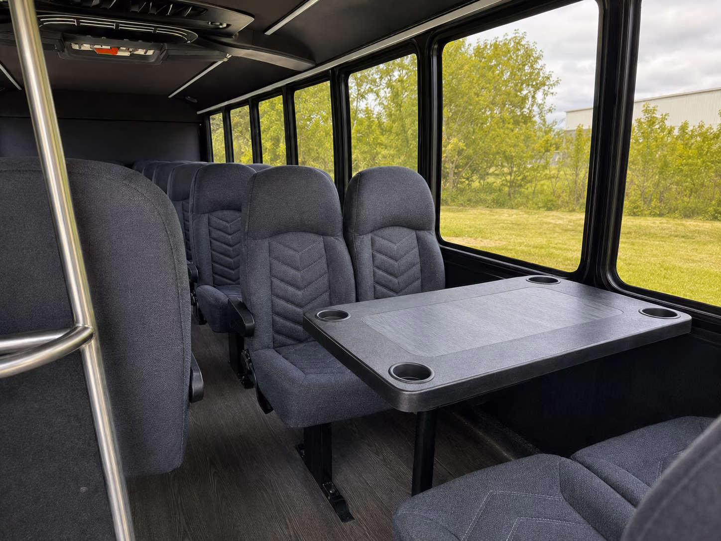 orlando 20 passenger minibus interior