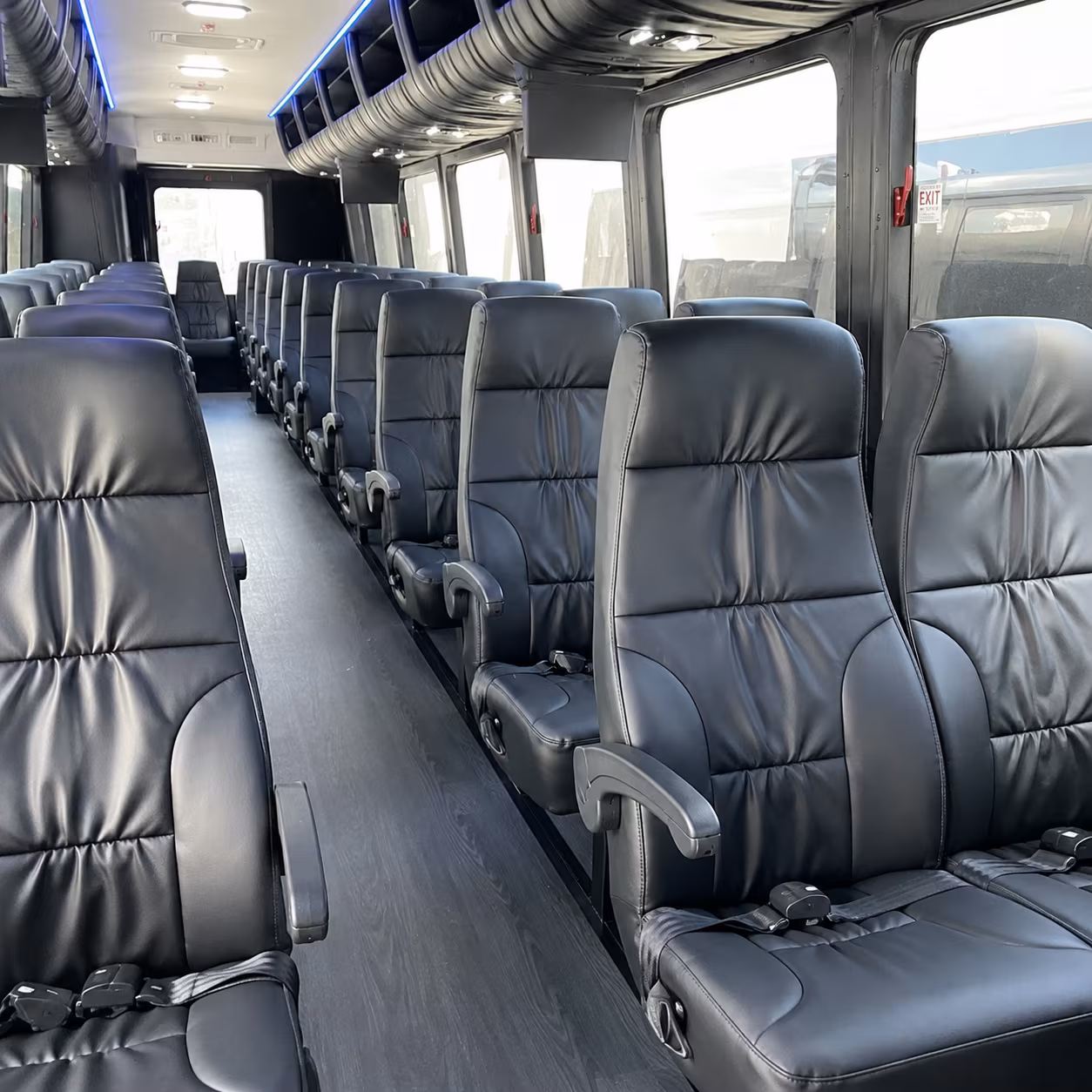 orlando 30 passenger minibus inside