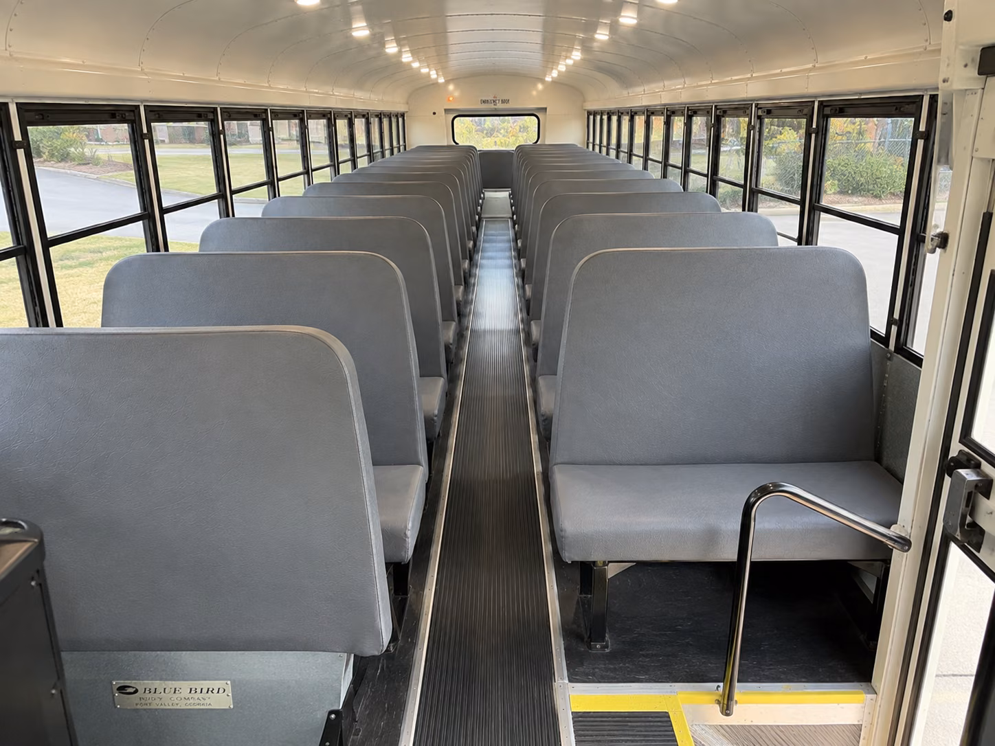 orlando school bus inside