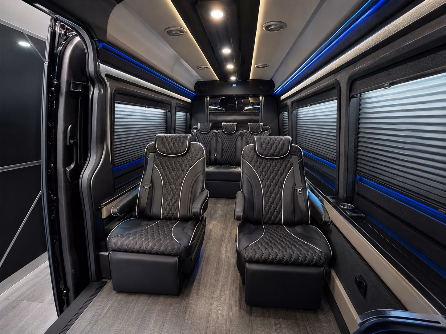 orlando sprinter van with driver inside