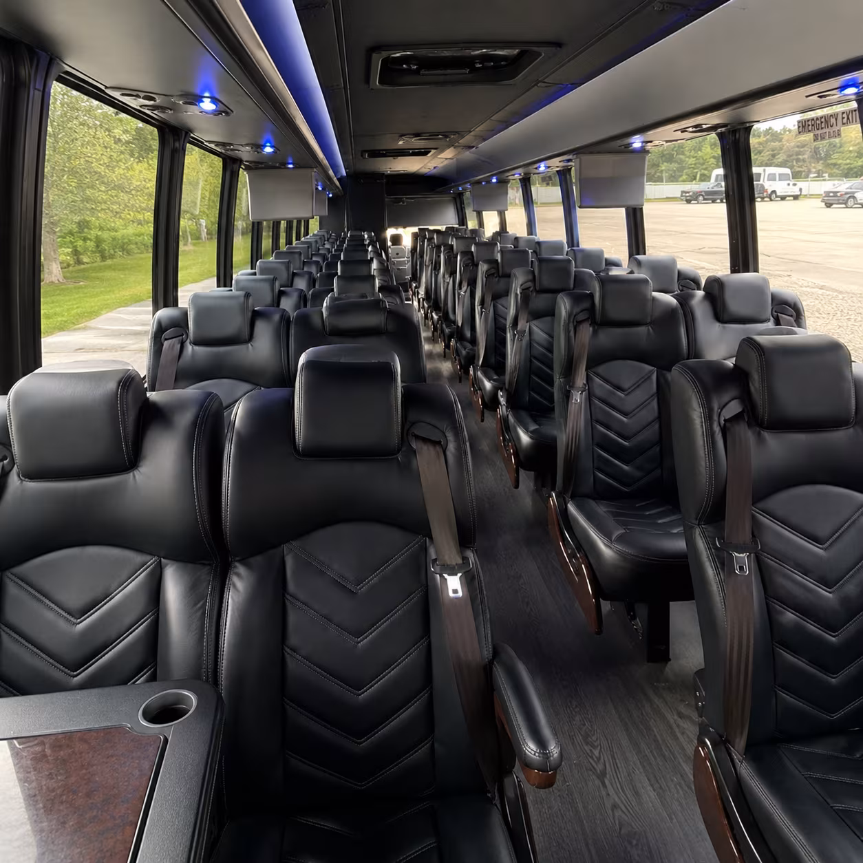 orlando wine tour brewery transportation onboard seating