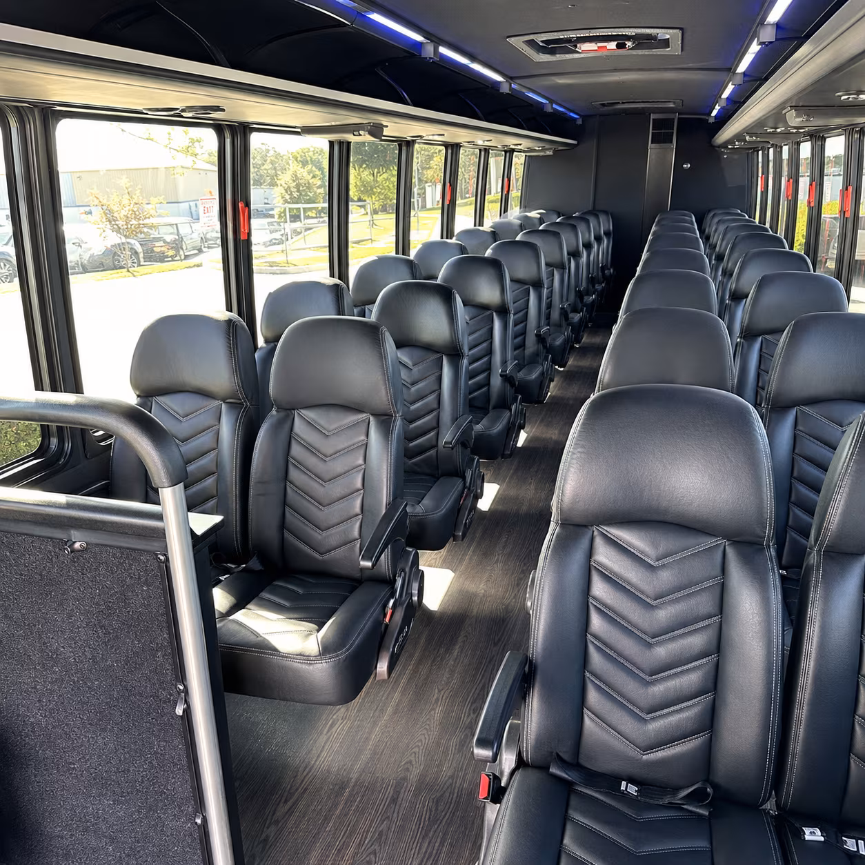 shuttle buses for orlando wedding guests between hotels and venues