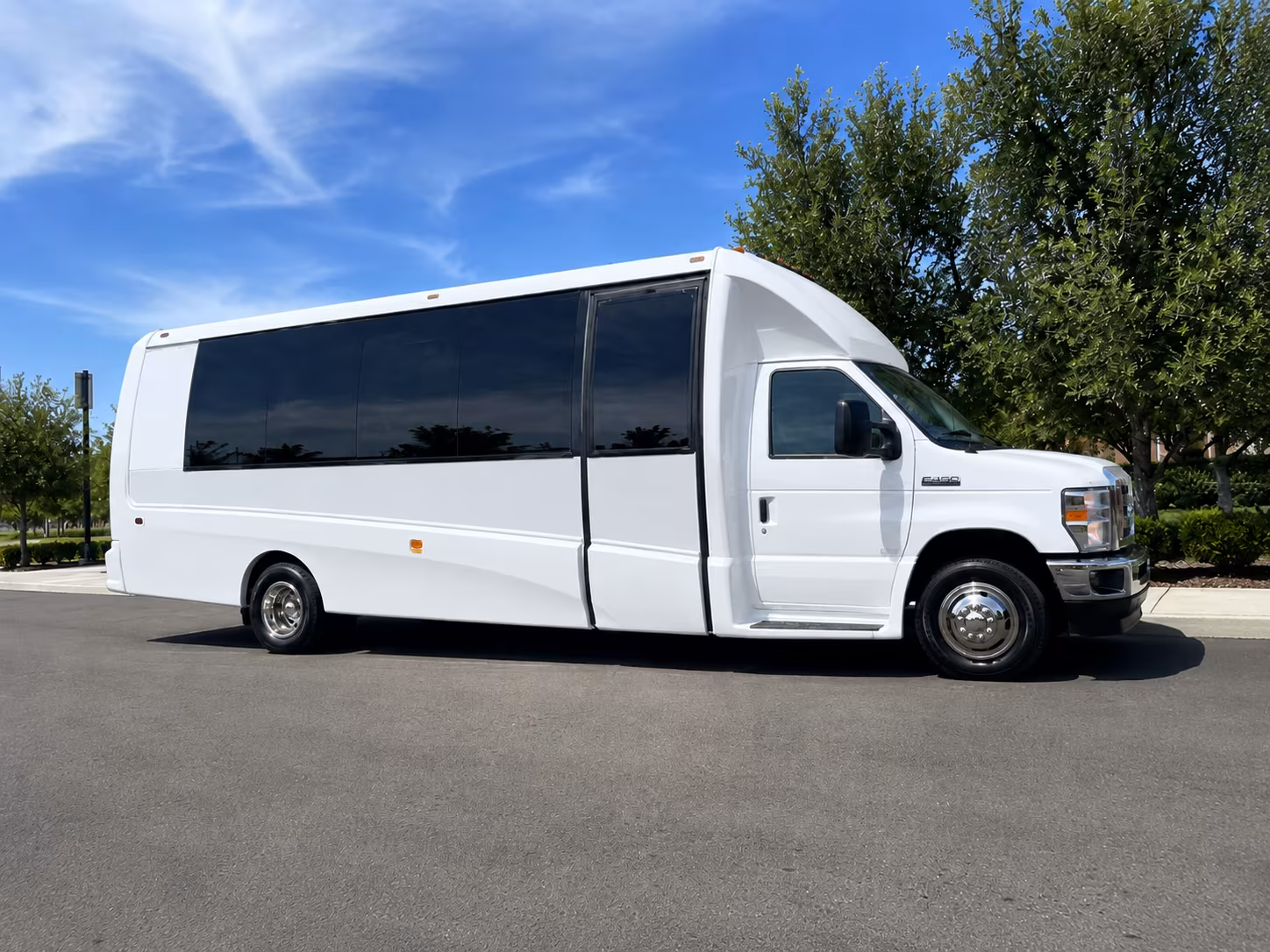 theme park and off site event shuttle buses for corporate groups
